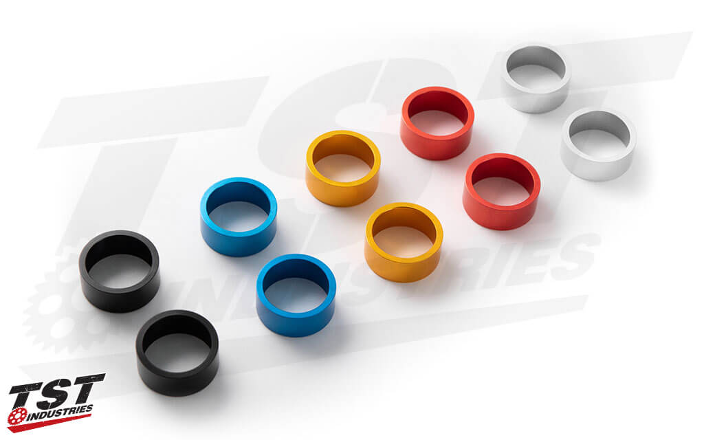 Womet-Tech Bar Ends Anodized Color Ring Set