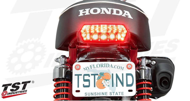 TST Industries Programmable Sequential LED Integrated Tail Light for '19- Honda Monkey