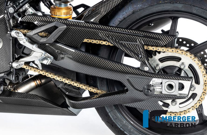 ILMBERGER Carbon Fiber Swing Arm Cover (Left) for Street/Racing '19-'20 BMW S1000RR