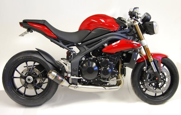 Competition Werkes GP Slip-On Exhaust Systems 2016-2017 Triumph Speed Triple | WT1051