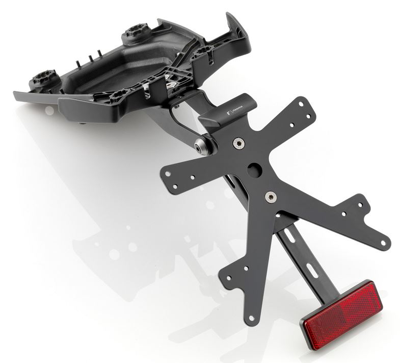 Rizoma "FOX" License Plate Support for Ducati Monster 696/796/1100/S/EVO [PT511B]
