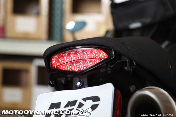 ラブラドライト Motodynamic Sequential LED Tail Light for Ducati Monster 696/796
