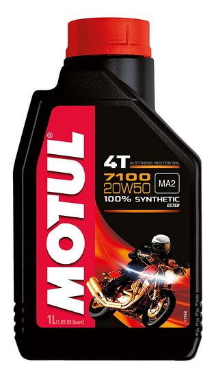 Motul 7100 4T 100% Synthetic Motor Oil | 1L