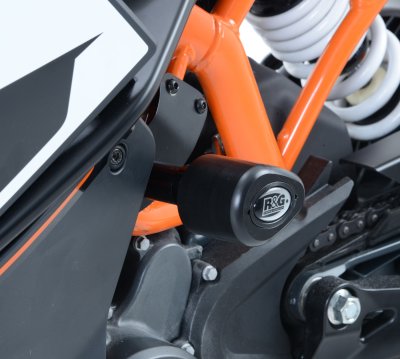 R&G Racing No-Cut Frame Sliders for 2015-2019 KTM RC 125/200/390