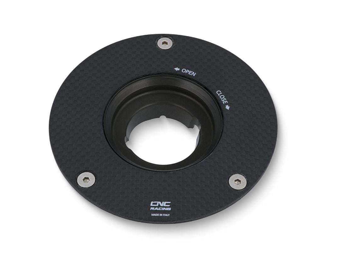CNC Racing TBS21 Carbon Fiber Gas Cap Flange (check fitment chart)