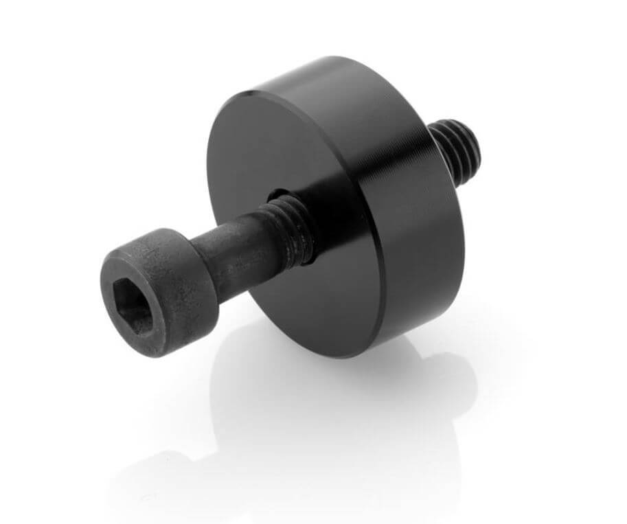 Rizoma LP320B Adapter for Rizoma Bar End Mirror / Proguard Lever Guard - '09-'11 BMW K1300R, '06-'14 R1200R, '19+ BMW S1000RR