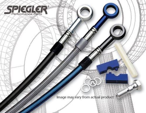 Spiegler Premium Braided Front & Rear Brake Lines Kit 2020+ Yamaha YZF R1/M