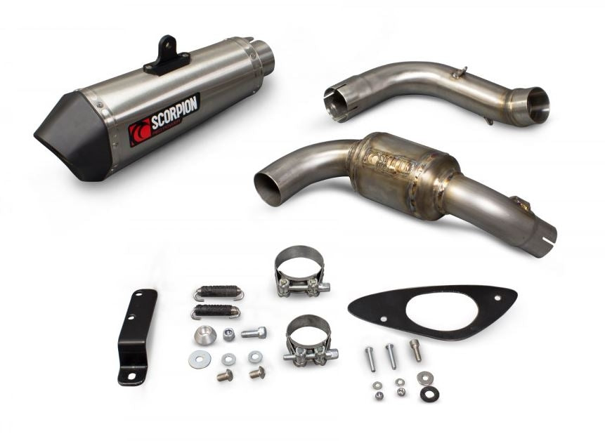 Scorpion Serket Taper 3/4 Slip-On Exhaust System '14-'16 KTM RC 390