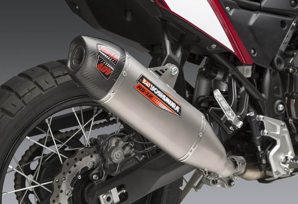 Yoshimura RS-12 Stainless Slip-On Exhaust '20-'21 Yamaha Tenere 700