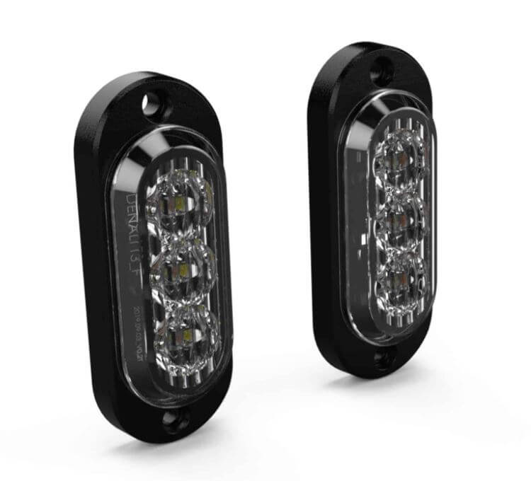 Denali T3 Modular Switchback Front Signal Pods (Adapter Required)