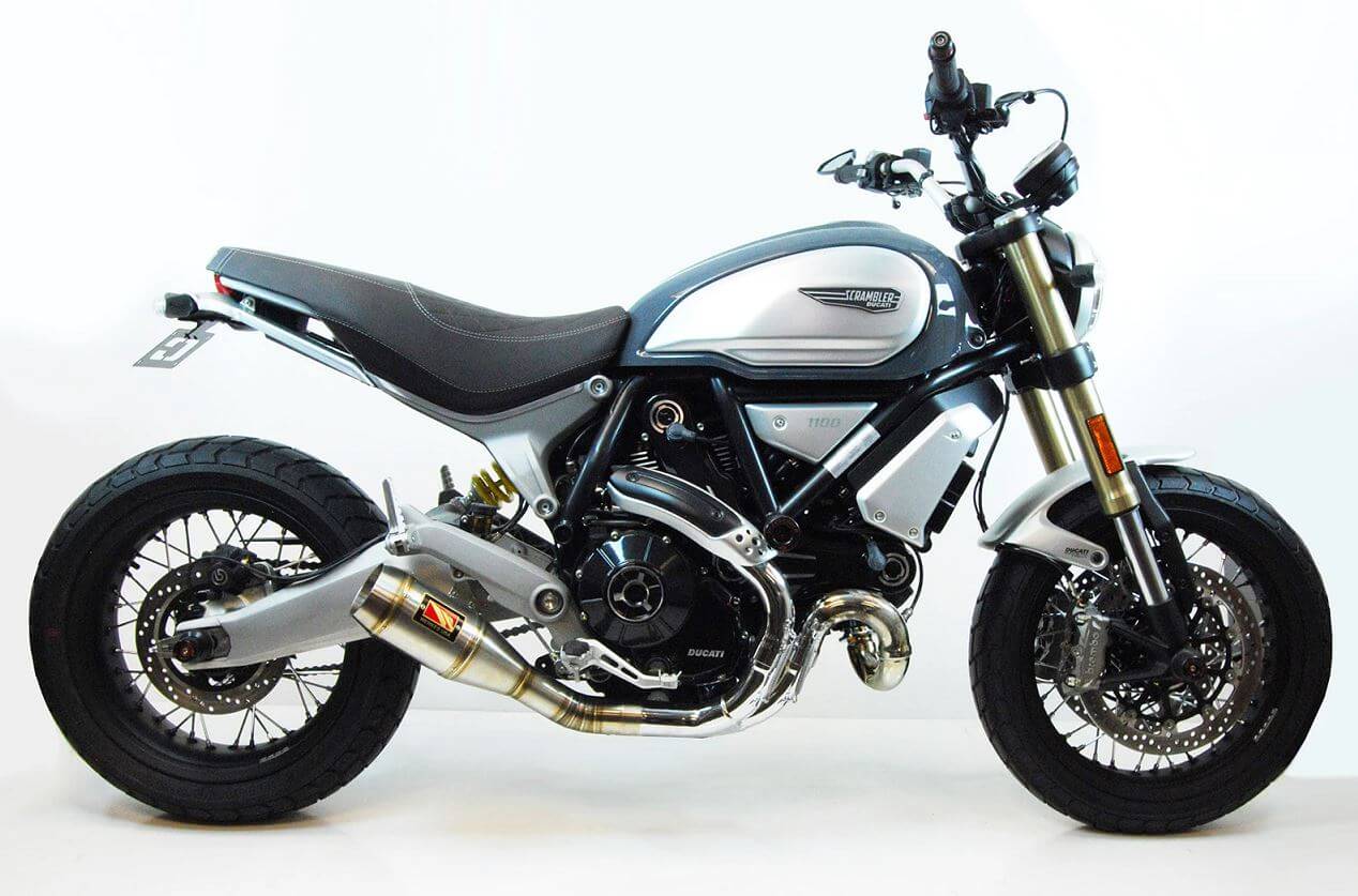 Competition Werkes GP Slip-On Exhaust 21-23 Ducati Scrambler 1100