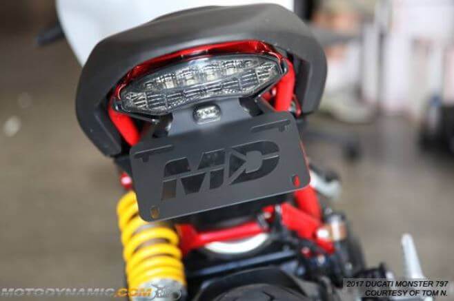 Motodynamic Fender Eliminator 2017-2020 Ducati Monster 797