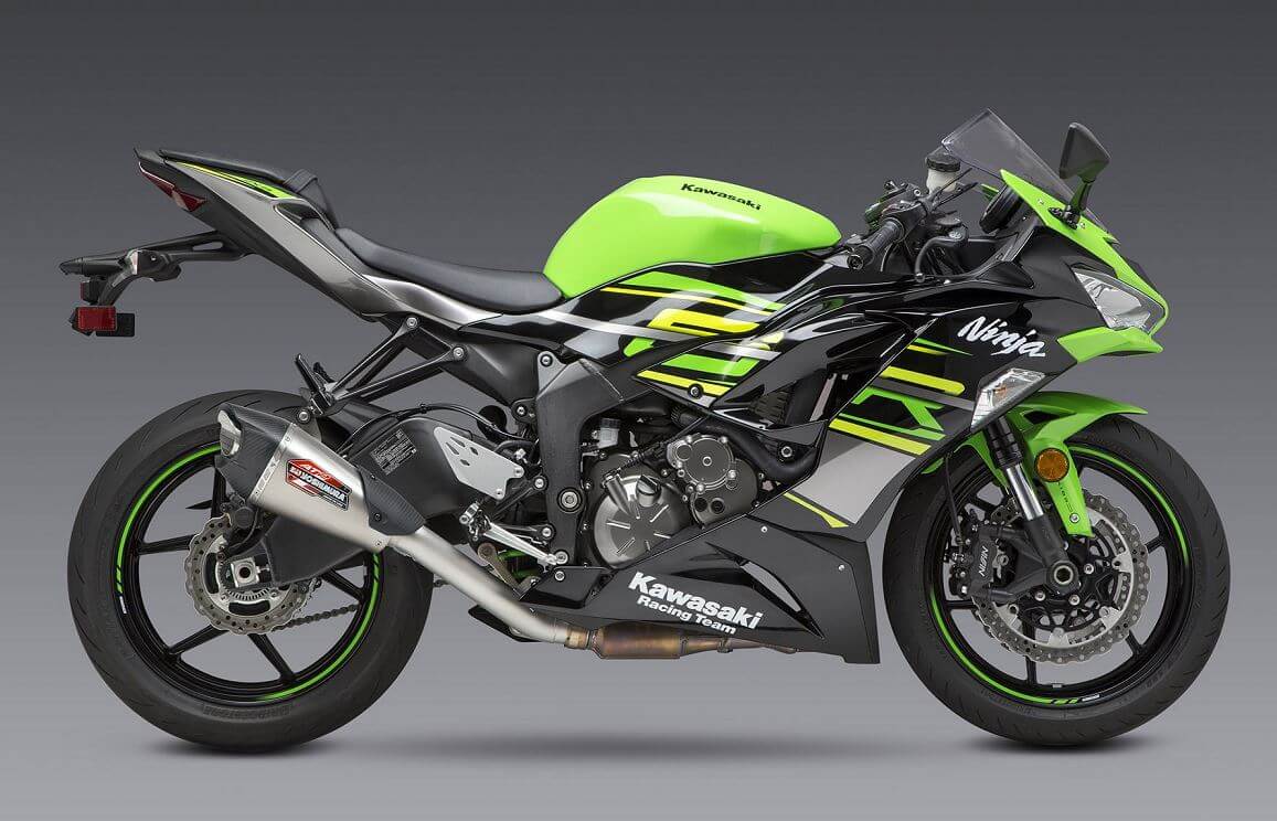 Buy Yoshimura Street AT2 3/4 Slip-On Exhaust '19-'24 Kawasaki ZX-6R