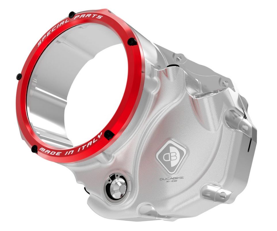 DucaBike CCDV06 3D-EVO Clear Clutch Cover for Ducati