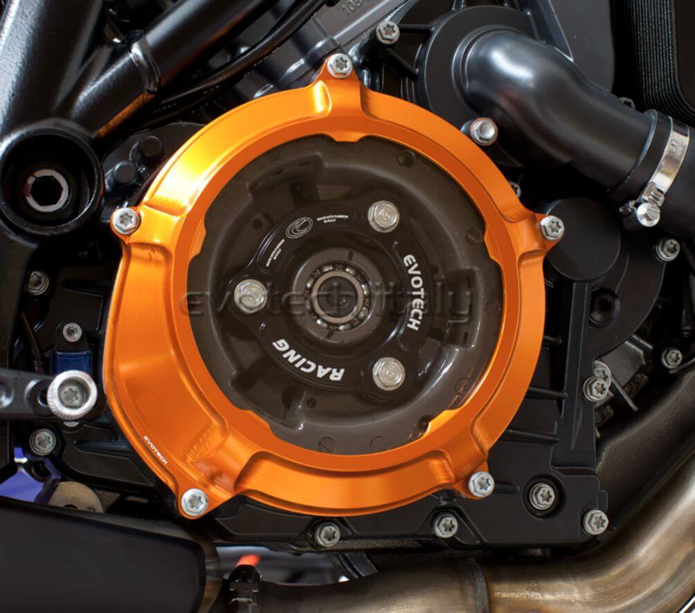 Evotech Italy Clear Clutch Cover & Pressure Plate for KTM