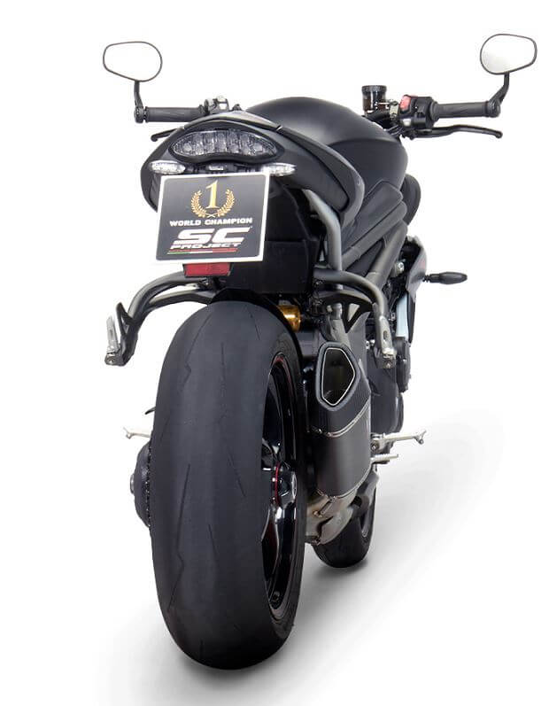 SC Project SC1-R Slip-on Exhausts '18-'20 Triumph Speed Triple 1050/S/RS