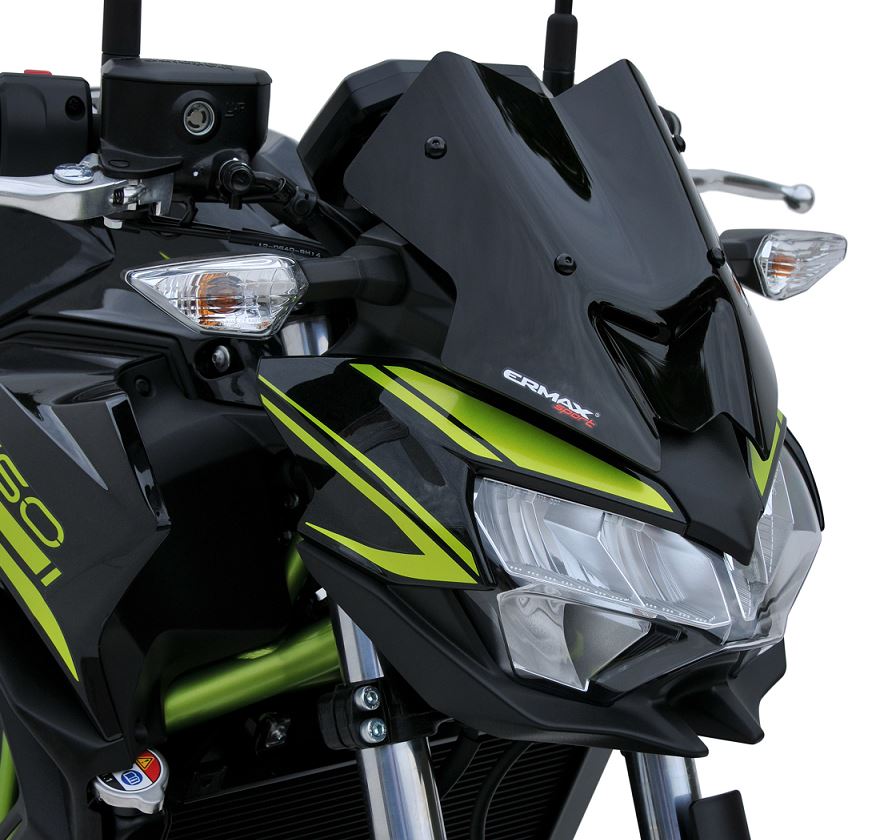ま。 Buy Ermax Hyper Sport Windscreen 2020+ Kawasaki Z650 at Motostarz