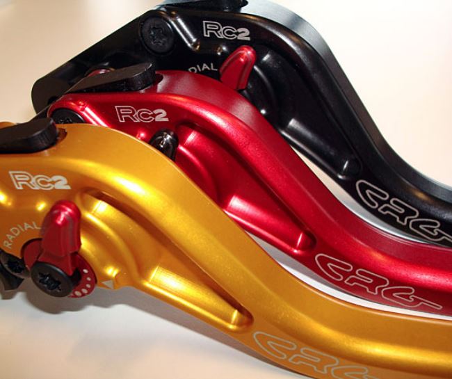 未使用品GRANDEVO　CRG１７０L（錘負荷：～２５０号） CRG RC1 Brake & Clutch Levers Kawasaki Ninja 250/300/400/Z400 ロッド