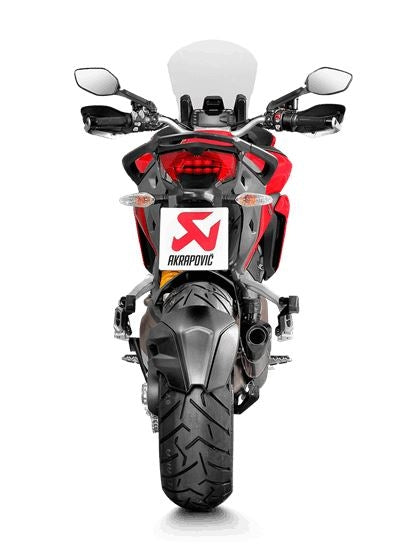 Akrapovic Slip-On Line (Titanium) EC Type Approval Exhaust System 2015-2017 Ducati Multistrada 1200/S | S-D12SO6-HAPT 
