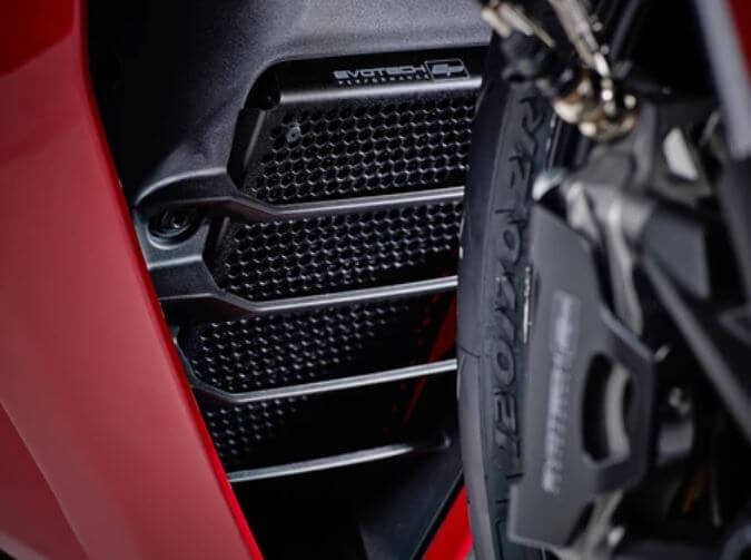 Evotech Performance Radiator and Oil Cooler Guard 2017+ Ducati Supersport/S