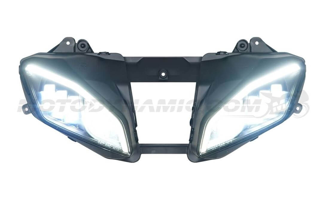 Motodynamic Full LED Projection Head Light Assembly '08-'16 Yamaha R6