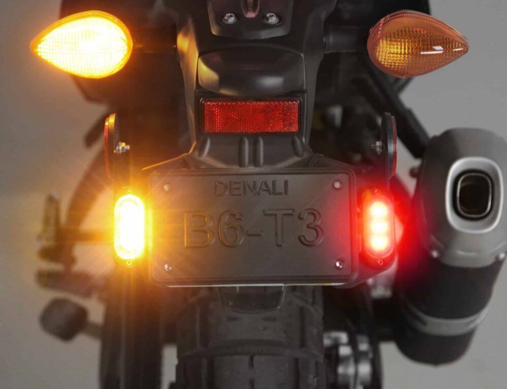 Denali License Plate Mount for T3 Signal Pods