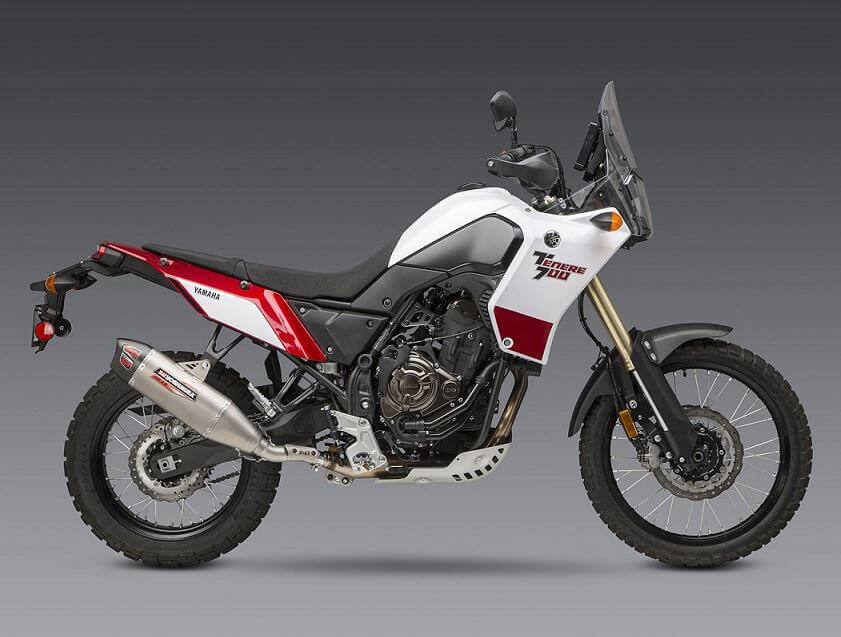 Yoshimura RS-12 Stainless Slip-On Exhaust '20-'21 Yamaha Tenere 700