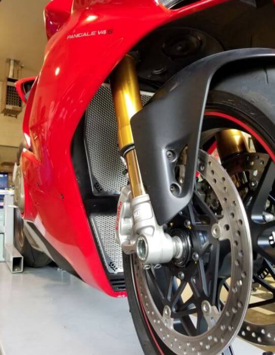 Cox Racing Radiator & Oil Cooler Guard for Ducati V4 Panigale