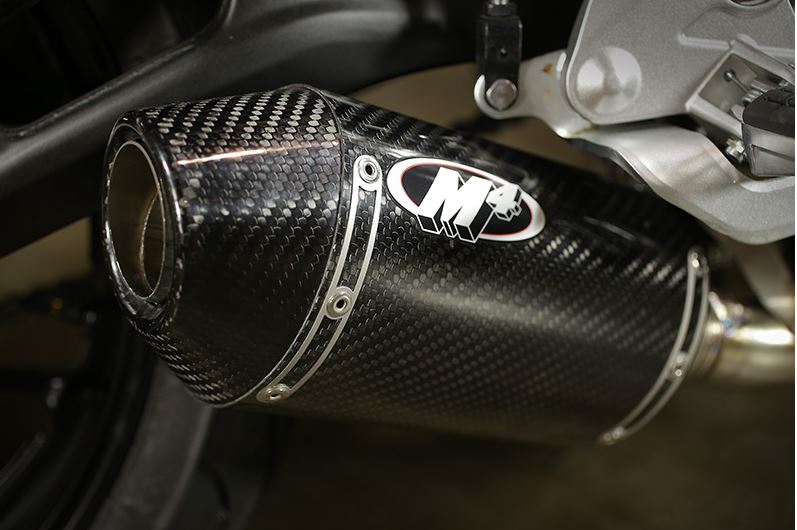 M4 Carbon Fiber Slip-On Exhaust '14-'20 Yamaha FZ-07/MT-07/XSR700