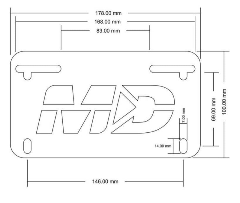 Motodynamic Fender Eliminator Kit '18-'20 Ducati Panigale V2/V4