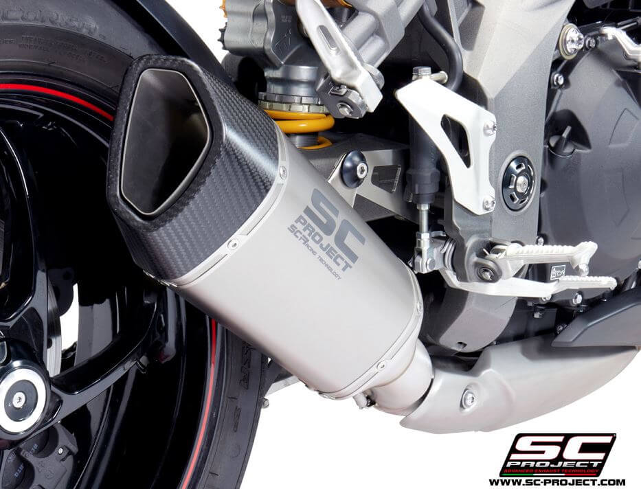 SC Project SC1-R Slip-on Exhausts '18-'20 Triumph Speed Triple 1050/S/RS
