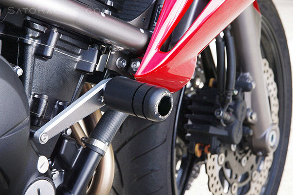 Sato Racing Frame Sliders 2009-2011 Kawasaki ER-6N, ER-4N
