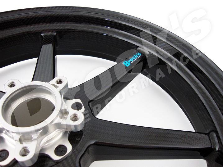 BST 3.5" x "17 Carbon Fiber Front Wheel for '14-'15 Ducati Monster 1200, '13-'14 Hyperstrada/Hypermotard/SP