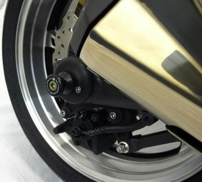 R&G Racing Rear Axle Sliders for 2010-2012 Kawasaki Z1000/SX (Ninja 1000)