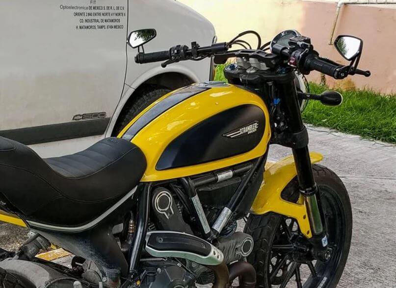 Woodcraft Clip-On Adapter Plate - Ducati Scrambler Icon, Full Throttle, Desert Sled, Sixty2, 1100