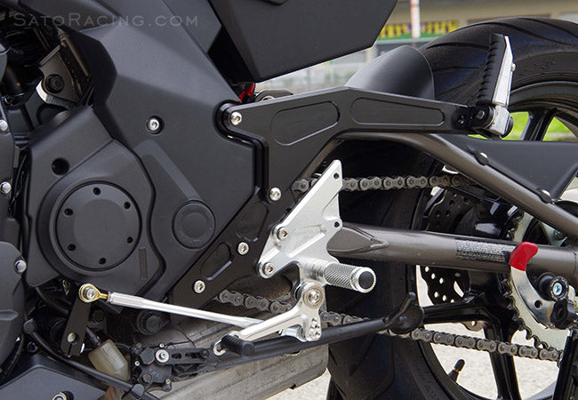 Sato Racing Tandem Bracket Set for 2012-2013 Kawasaki ER-6N, ER-6F, Ninja 650