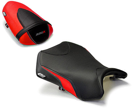 LuiMoto Team Kawasaki Seat Cover 08-2012 Kawasaki NInja 250R - Red