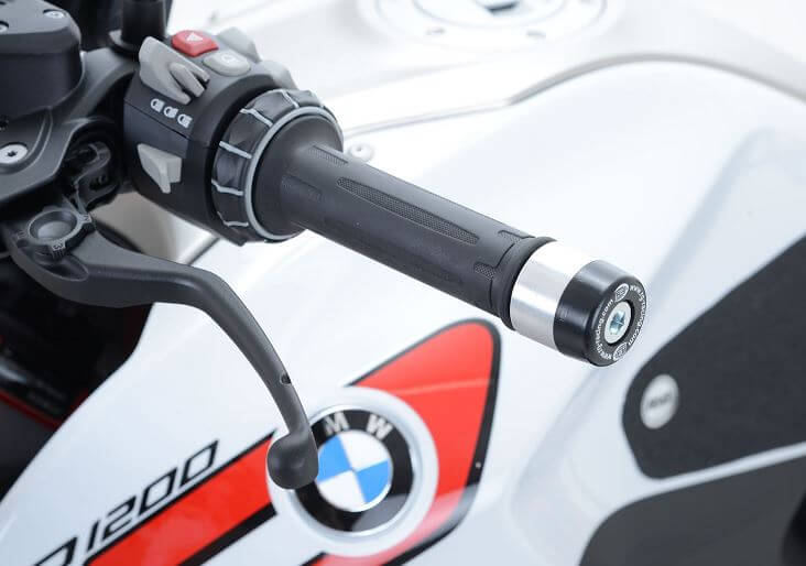 R&G Racing Bar End Sliders BMW '15- R1200R, '19- R1250R, '20- F900R