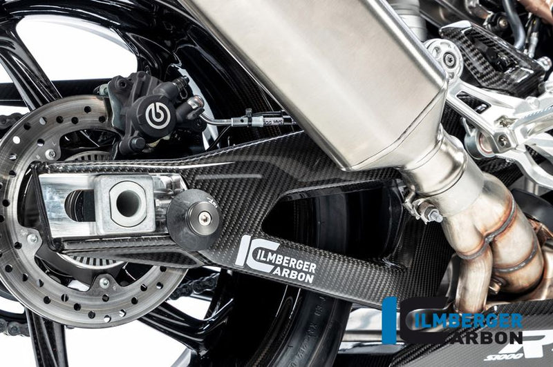ILMBERGER Carbon Fiber Swing Arm Cover (Right) for Street/Racing '19-'20 BMW S1000RR