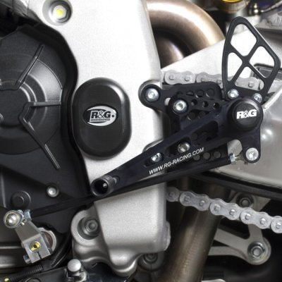 R&G Adjustable Rearsets for Aprilia RSV4/R '09-'15
