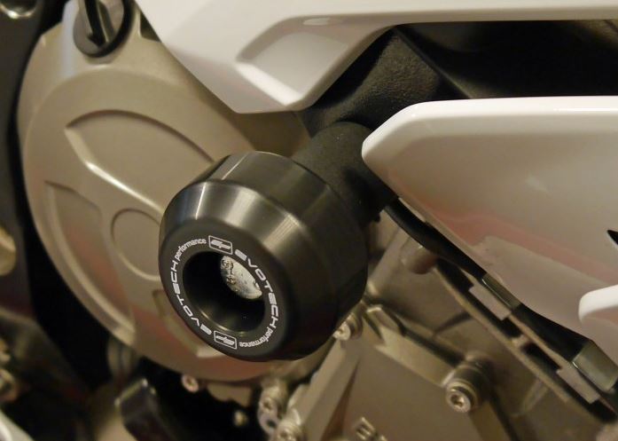Evotech Performance No Drill Crash Bobbins/Frame Sliders 2015-2016 BMW S1000XR [bun001648]