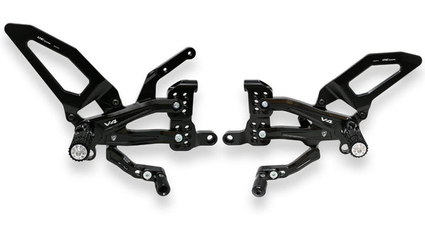 CNC Racing Adjustable Rearsets for Ducati Streetfighter V4/S