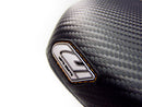 LuiMoto Flame Edition Seat Cover '06-'07 Yamaha YZF-R6 - Cf Black/Cf Red