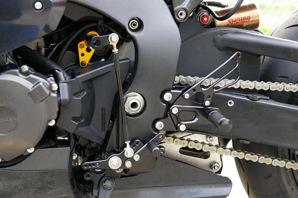 Sato Racing Adjustable Rearsets '08-'16 Honda CBR1000RR (Non-ABS Model)