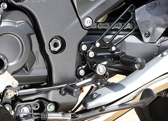 Sato Racing Adjustable Rearsets for Kawasaki ZX14R - 2012, 2013 