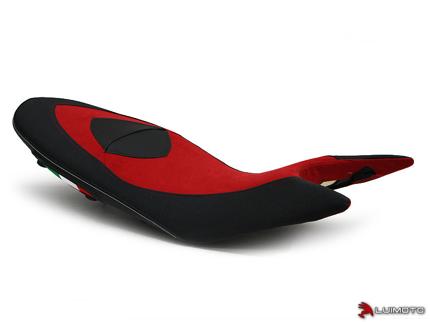 LuiMoto Team Italy Seat Covers For 2013-2015 Ducati Hypermotard
