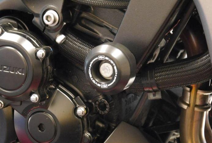 Evotech Performance Crash Protection Bobbins / Frame Sliders '15-'20 Suzuki GSX-S1000F