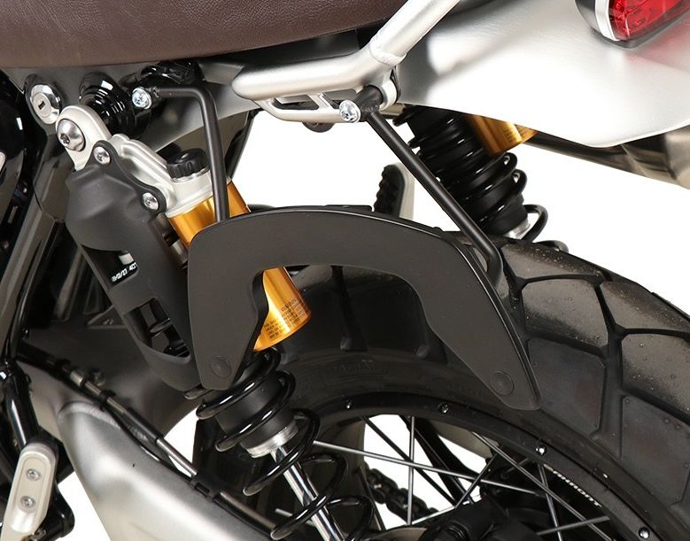 Hepco & Becker Black Left Side Only C-Bow Carrier for 2019- Triumph Scrambler 1200