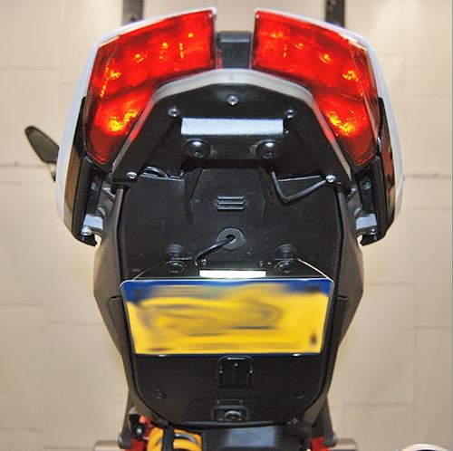 New Rage Cycles "Tucked In" Fender Eliminator Kit  for Ducati Hypermotard 821/939
