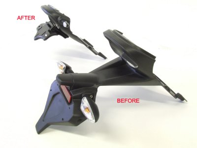 R&G Racing Fender Eliminator / Tail Titdy Kit 2008-2010 Triumph Speed Triple